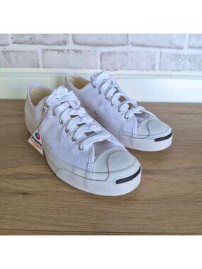 ⭐Converse Jack Purcell JP OX Canvas Low Sz 7 Men's Shoes Sneakers White 164057C